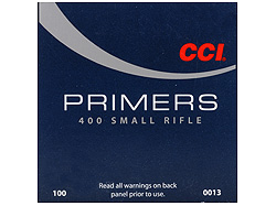 CCI 0013 Small Rifle Primers #400 Box of 1000
